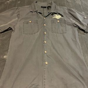 Harley Davidson button down shirt